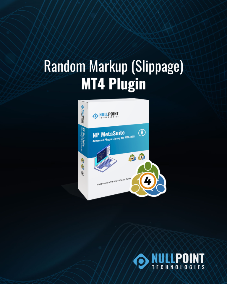 MT4 random markup and slippage plugin