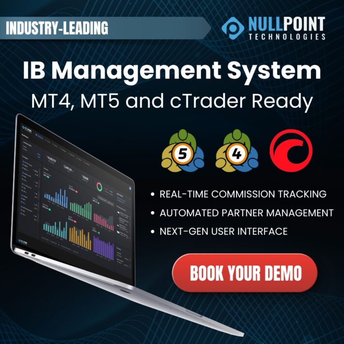 Forex IB & Partners Management System Dashboard | Nullpoint
