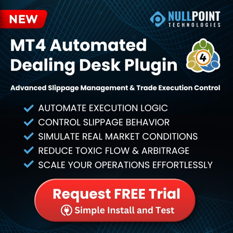 MT4 Execution Control Plugin for Forex Brokers | Automated Dealing Desk & Slippage Management