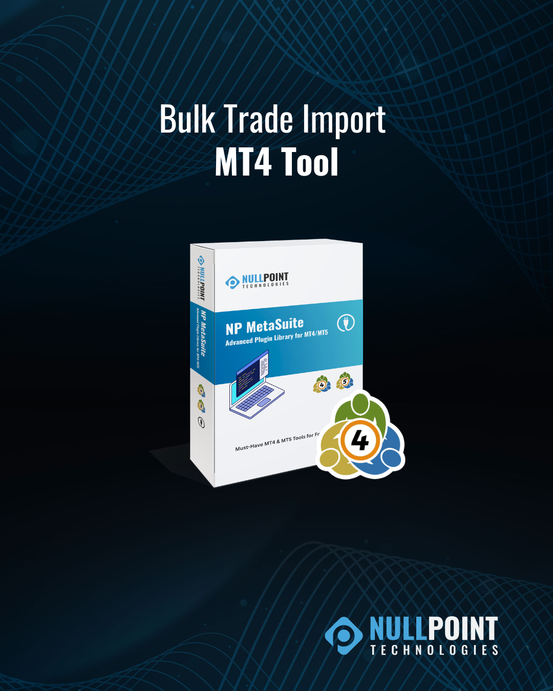 MT4 Bulk Trade Import tool for importing historical MetaTrader 4 trades from CSV with validation, symbol precision, and balance verification.