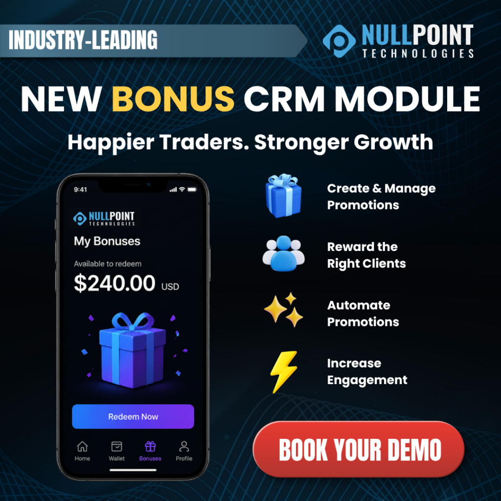 Bonus Automation module inside the Nullpoint Forex CRM.