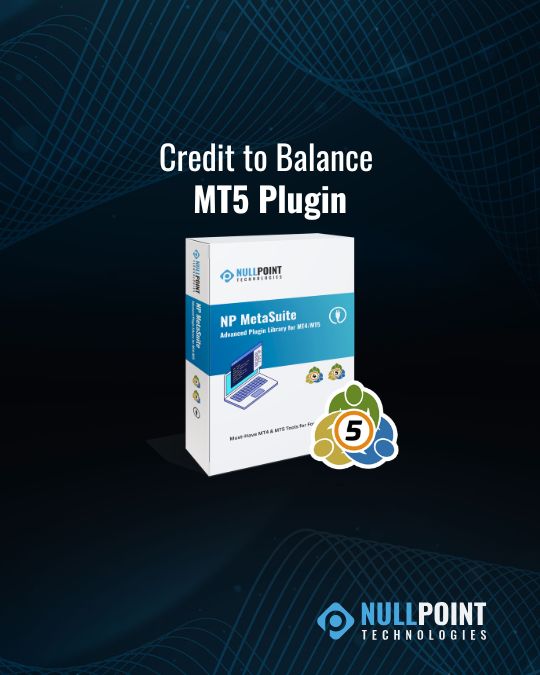 MT5 Credit to Balance Plugin for Forex brokers
